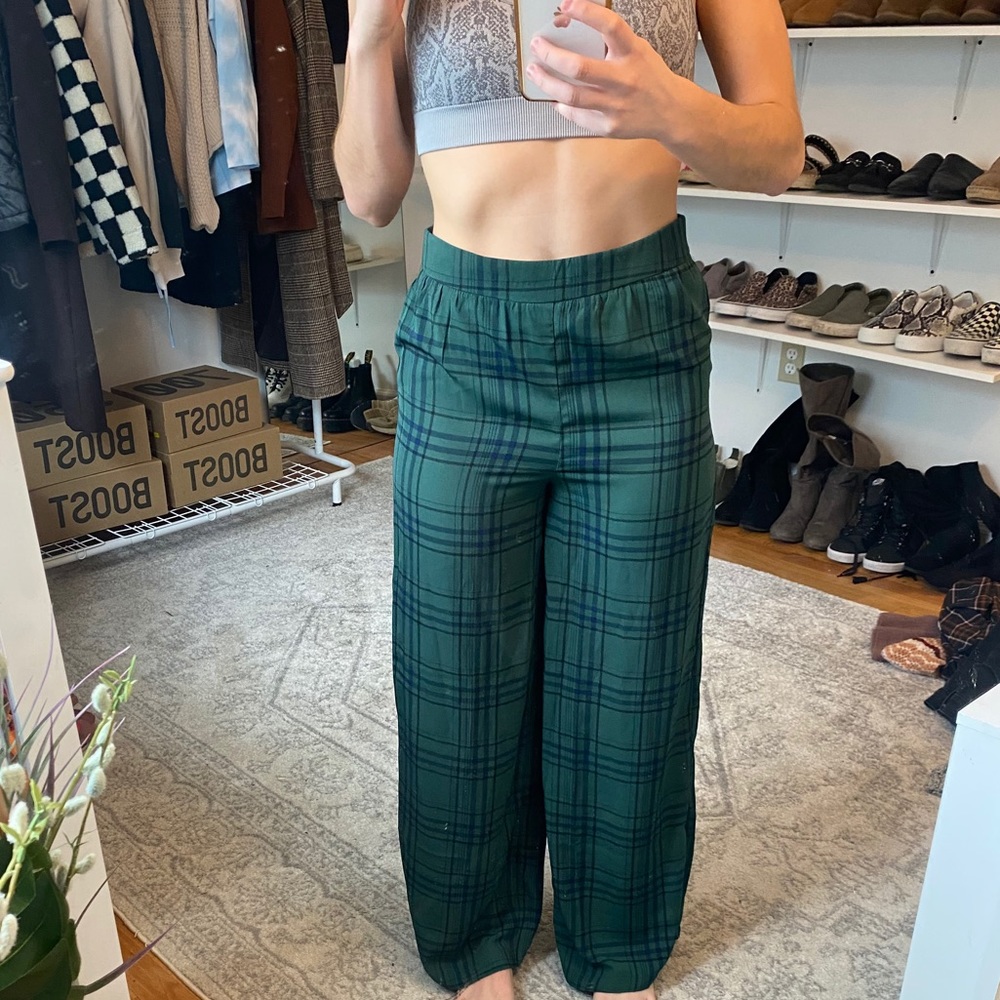 Plaid pants